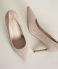 Picture of KELLY NUDE SUEDE HIGH HEELS